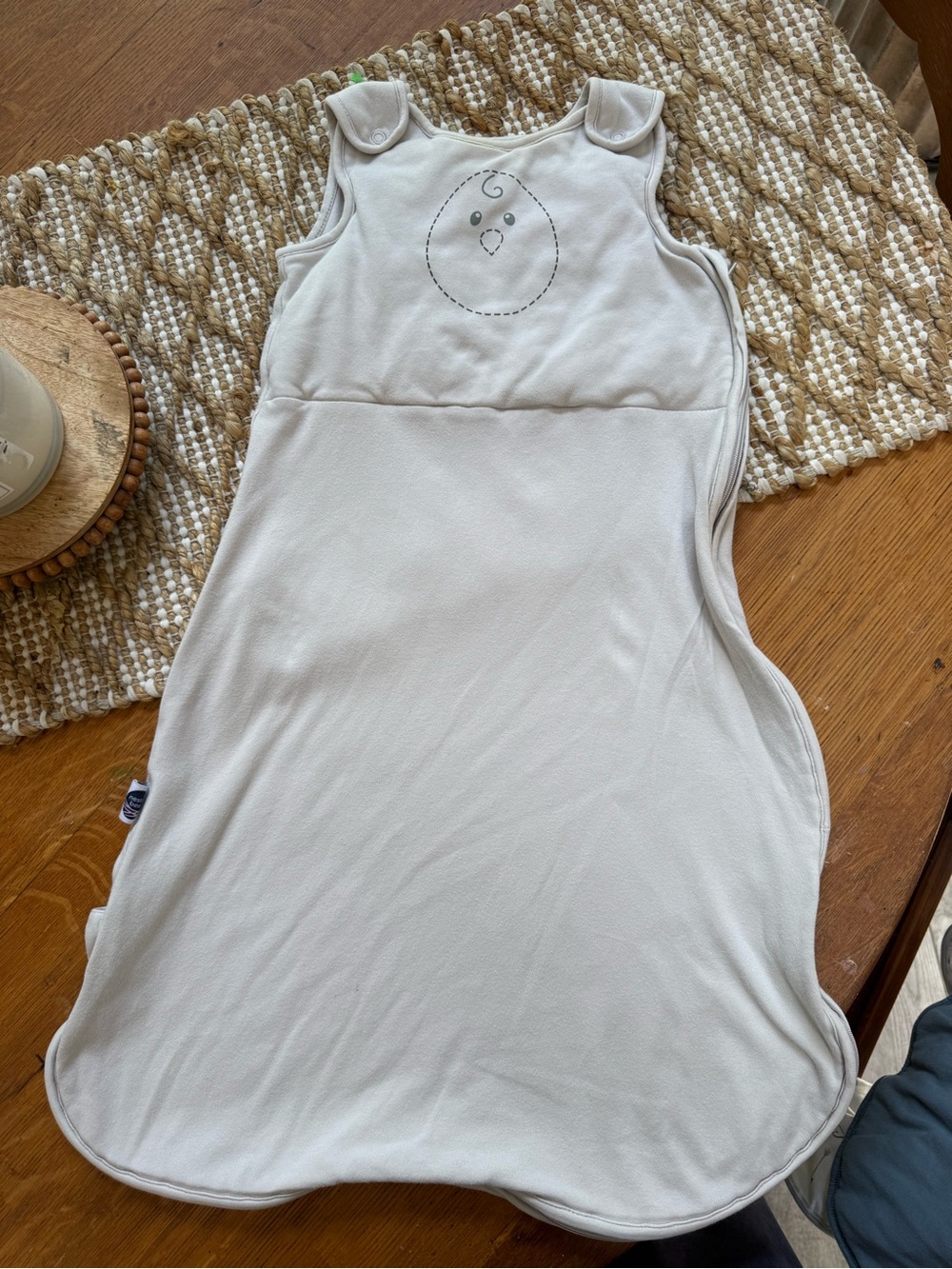Nested Bean Cream Sleep Sack - Large